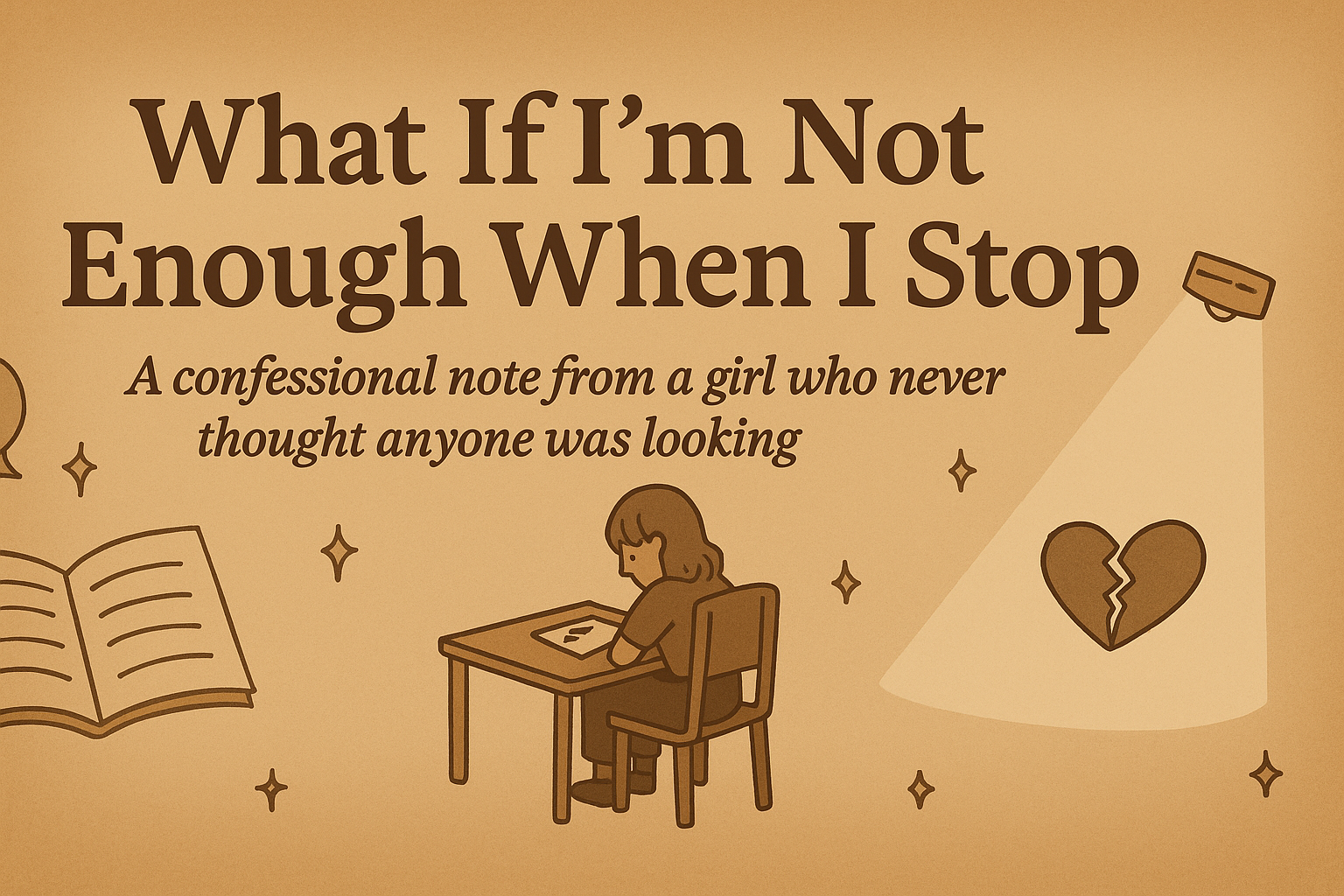 What I’m Afraid You’ll See If I Stop