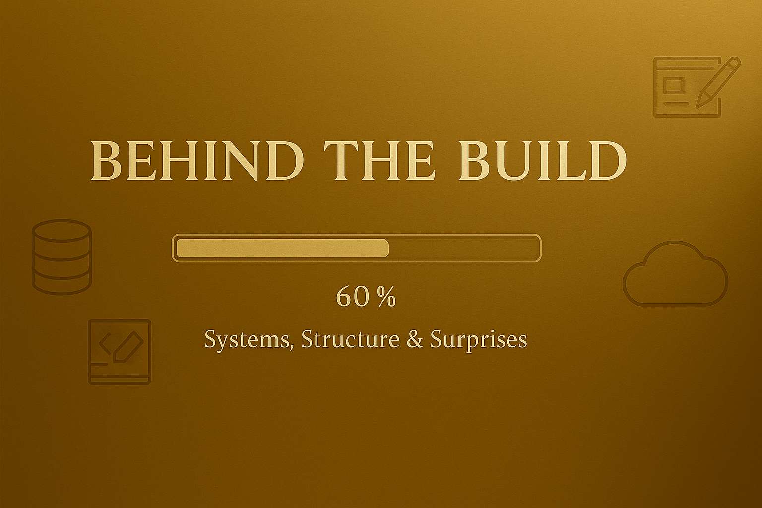 Behind the Build: The Backend Detour & Designing the Pulse