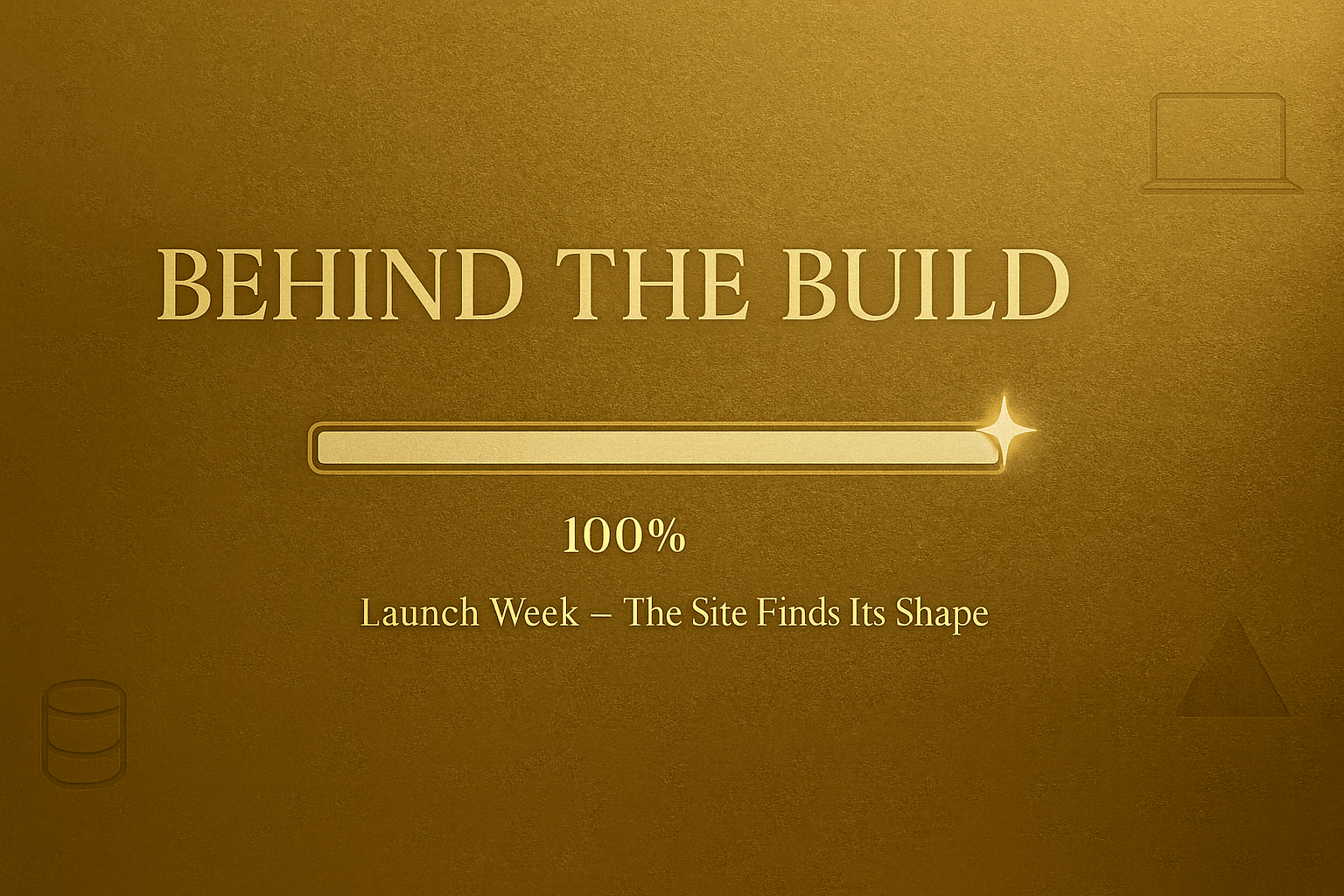 Behind the Build — Breaking, Rebuilding & Going Live