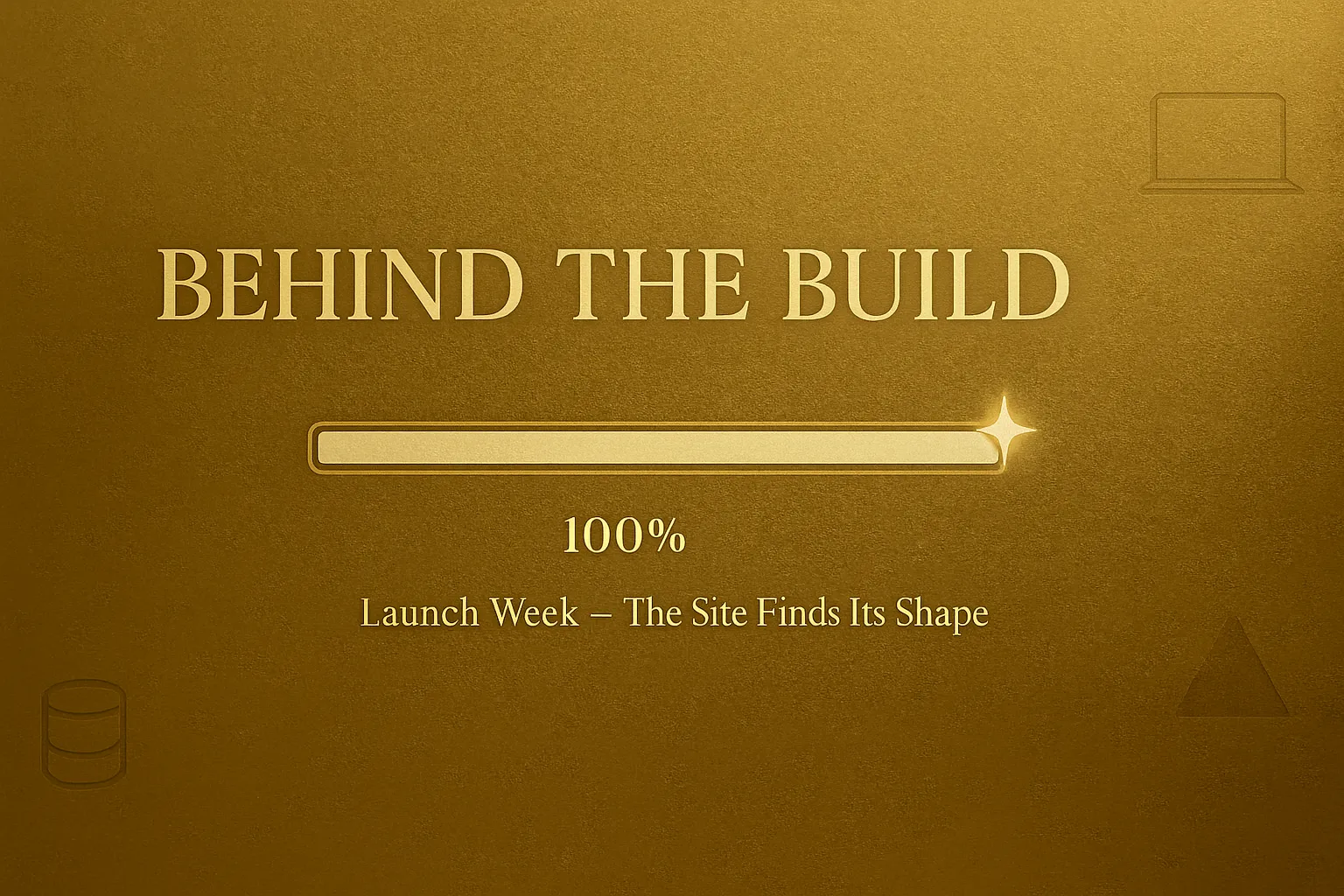 Behind the Build — Breaking, Rebuilding & Going Live