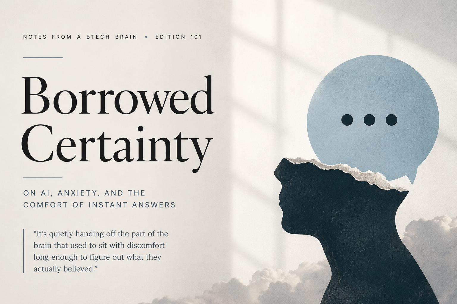Borrowed Certainty