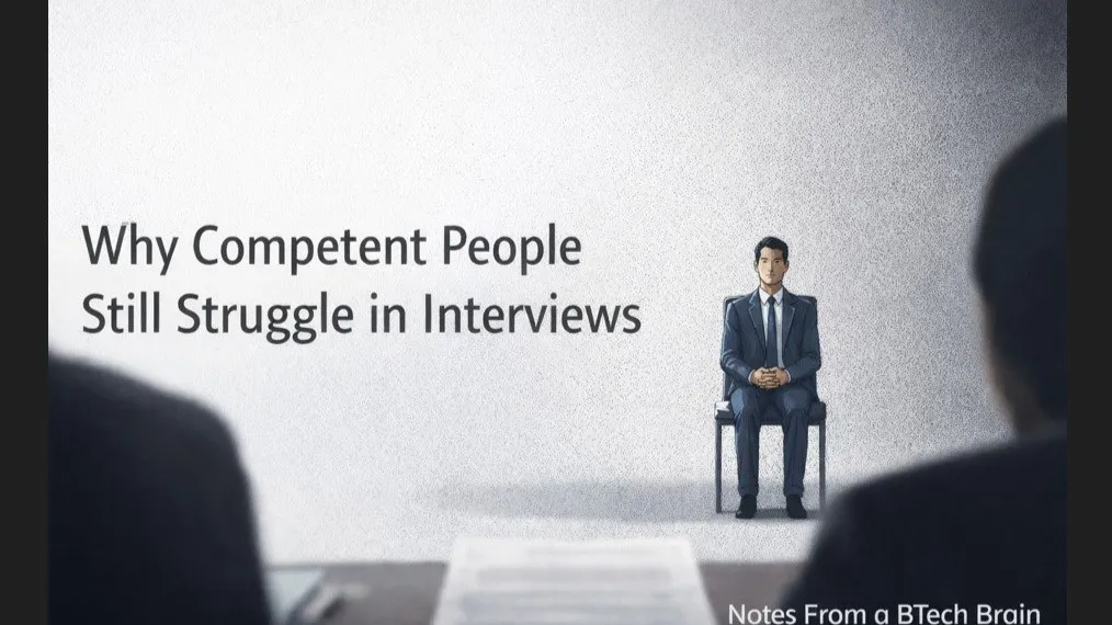 Why Competent People Still Struggle in Interviews