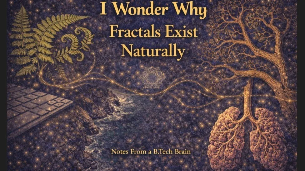 I Wonder Why Fractals Exist Naturally
