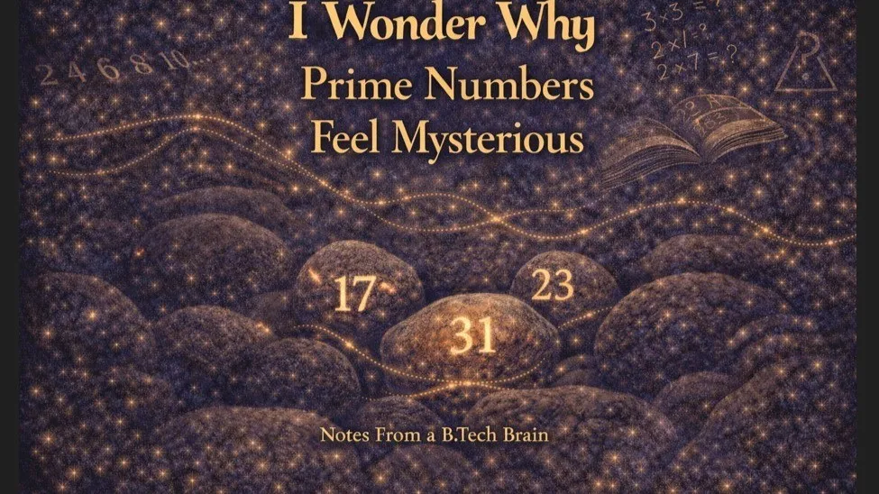 I Wonder Why Prime Numbers Feel Mysterious