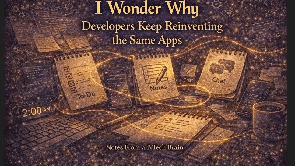 I Wonder Why Developers Keep Reinventing the Same Apps