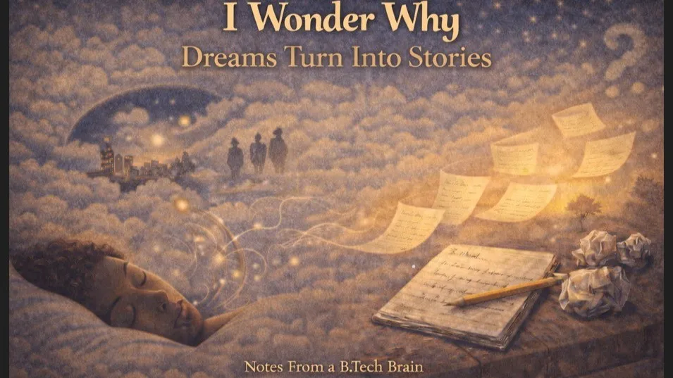 I Wonder Why Dreams Turn Into Stories