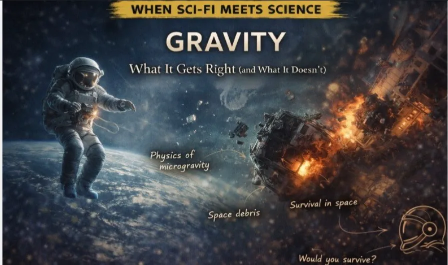 When Sci-Fi Meets Science: Gravity
