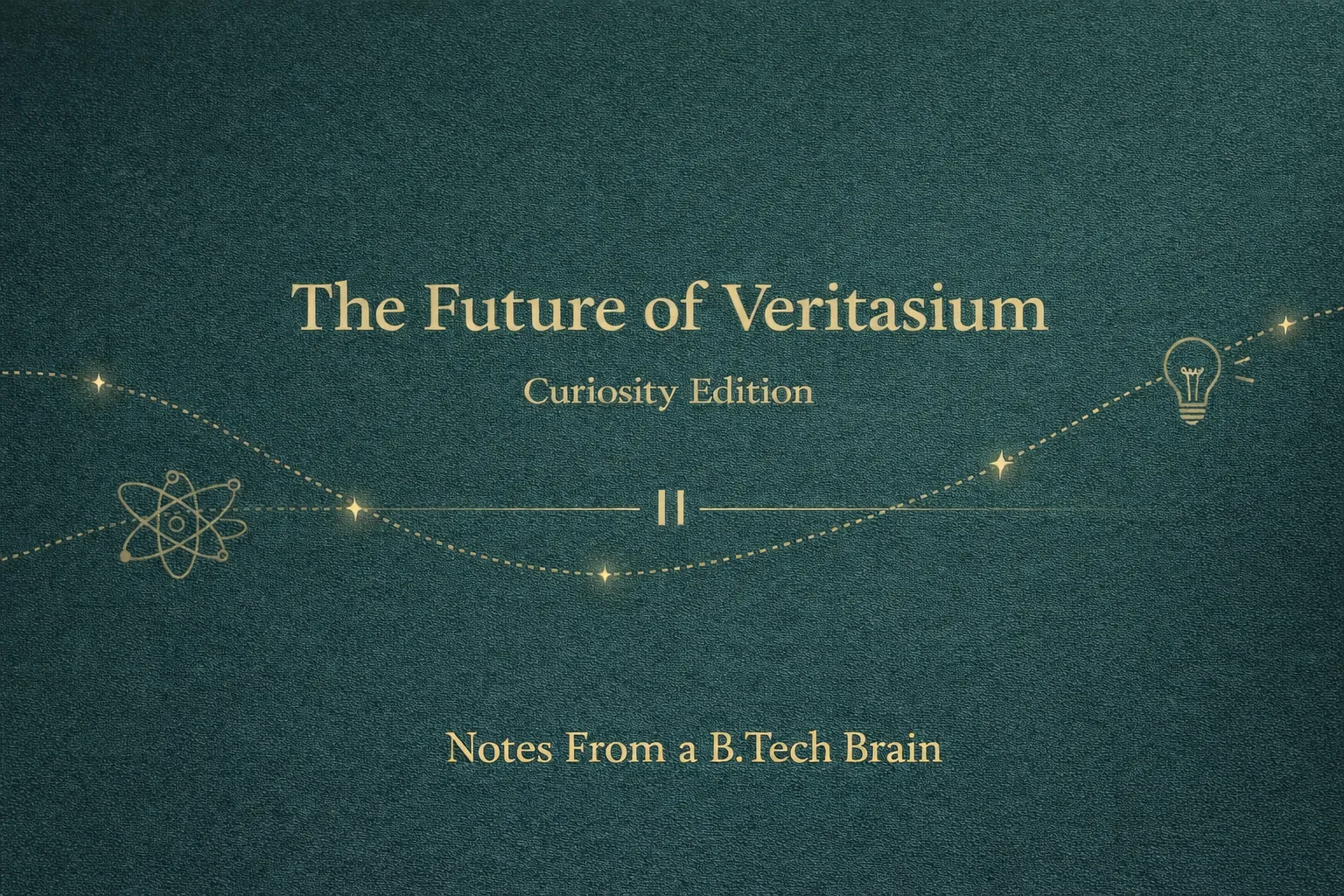 ⭐ The Future of Veritasium